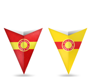 قمع بطاطس حلزوني ص..