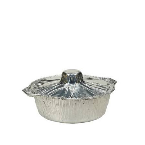 قدرقصدير سفري1150ملم بغطاء مغلف 72حبه/كرتون