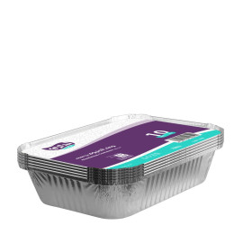 وعاء قصدير مغلف حجم 760مل-320حبه/كرتون