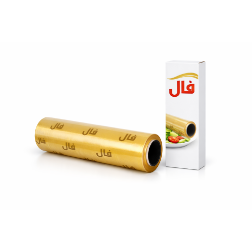 نايلون تغليف حراري فال 45 سم — رول 4 كغ مقاوم للتمزق وسهل الاستخدام