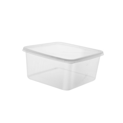 وعاء ميكرويف مربع1500ملم 150حبه/كرتون