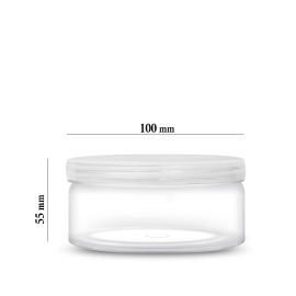 مرطبان240مل شفاف528حبه/كرتون 