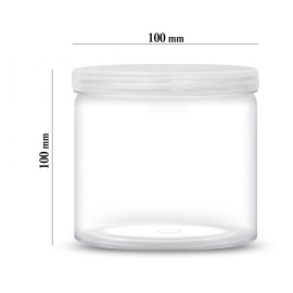 مرطبان535مل شفاف288حبه/كرتون 