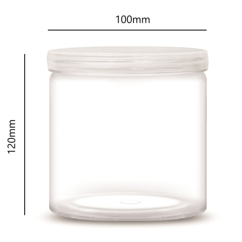 مرطبان660ملم شفاف240حبه/كرتون 