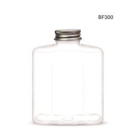 قاروره شفاف بغطاء المنيوم 