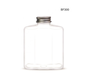 قاروره شفاف بغطاء ..