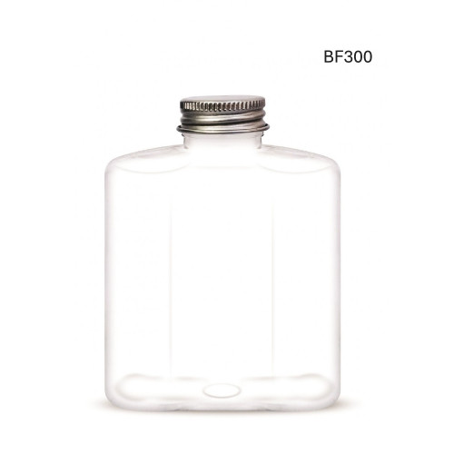 قاروره شفاف بغطاء المنيوم 