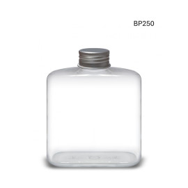 قاروره شفاف بغطاء المنيوم 