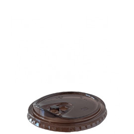 غطاء كاسة نصف اسود مسطح89مم1000حبه/كرتون