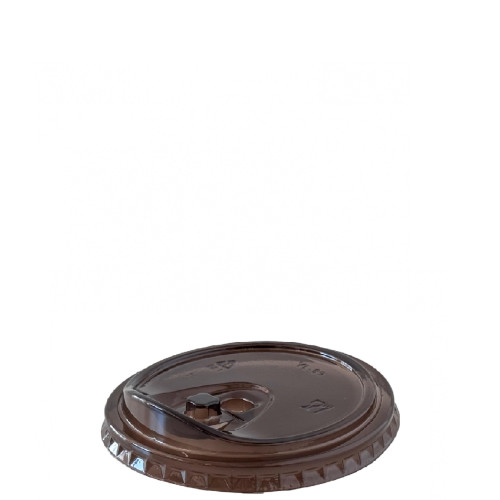 غطاء كاسة نصف اسود مسطح89مم1000حبه/كرتون