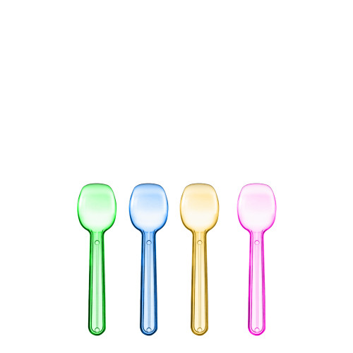 ملاعق ملون 8.5 سم 2500حبه/كرتون