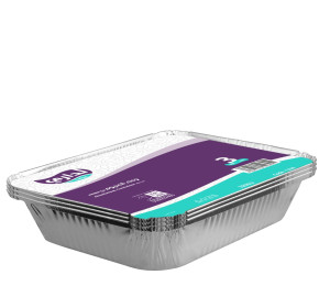 وعاء قصدير مغلف حج..