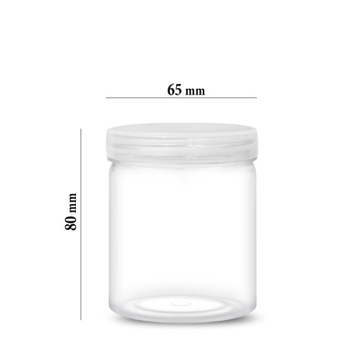 مرطبان175ملم شفاف791حبه/كرتون 