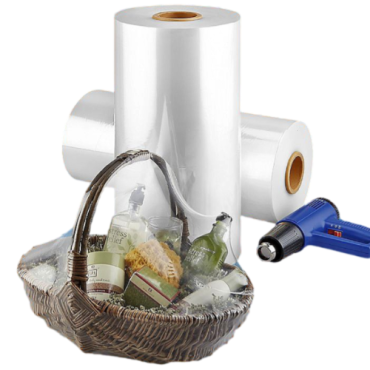 رول تغليف POF شفاف – سماكة 19 ميكرون – عرض 25 سم – طول 1067 متر – كرتون