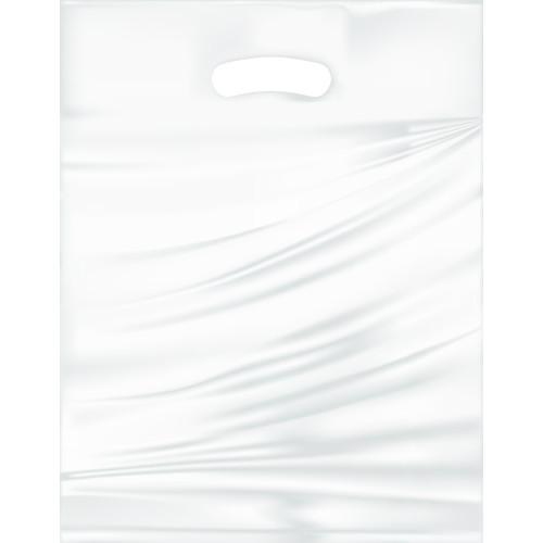 كيس تسوق شفاف بيد داخلية 