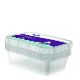 وعاء ميكرويف مستطيل750ملم216حبه/كرتون