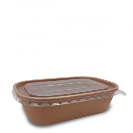 وعاء كرافت مستطيل500ملل/45مم 300حبه/كرتون