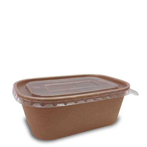 وعاء كرافت مستطيل750ملل/55مم 300حبه/كرتون