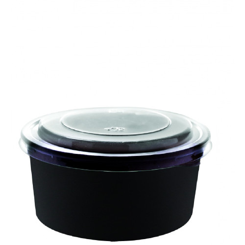 زبدية ورق اسود بغطاء24 انز-140مم200حبه/كرتون