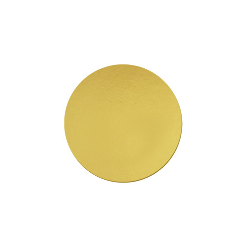 قاعدة كيك ذهبي دائري كبير