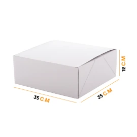 علبة كيك ورق 