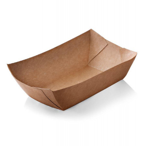 صحن ورق107X69X41 مم كرافت1000حبه/كرتون 