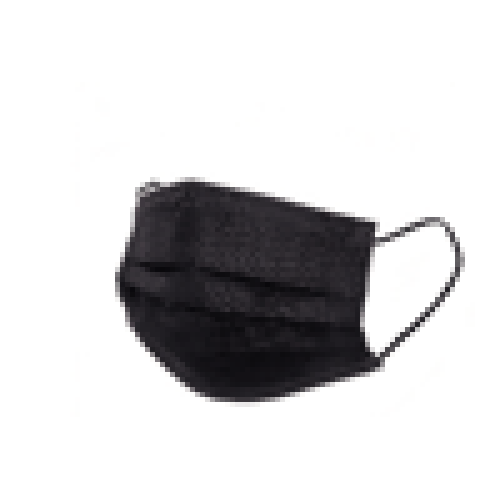 كمامة وجه اسود -2000حبه/كرتون