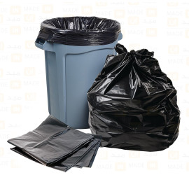كيس نفايات PE اسود/شوال