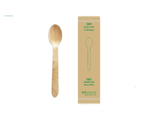 طقم ملعقه خشب 16سم..