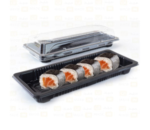 وعاء سوشي اسود 