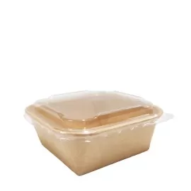 صحن كرافت مربع بغطاء 
